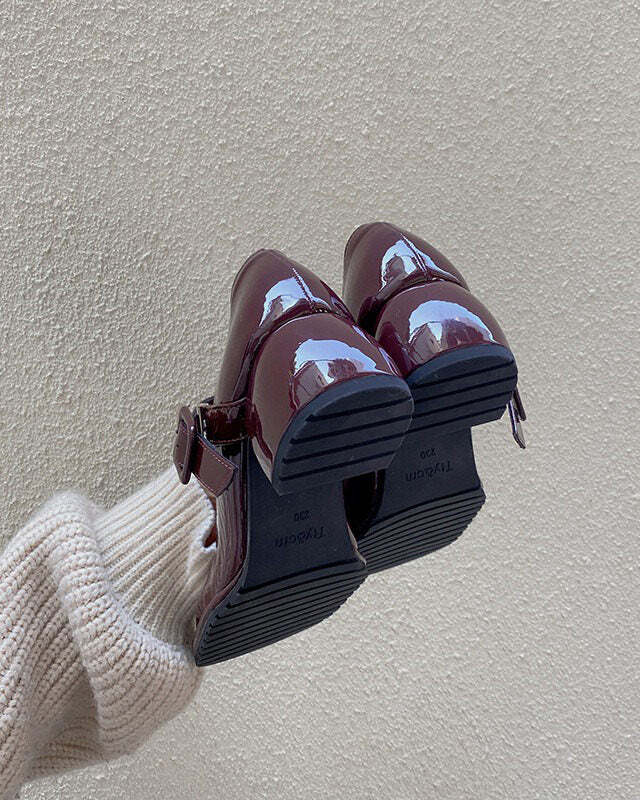 Style Core Aesthetics, New Style Trends - Square Toe Mary Jane Sandals Style Core Aesthetics, New Style Trends - Square Toe Mary Jane Sandals