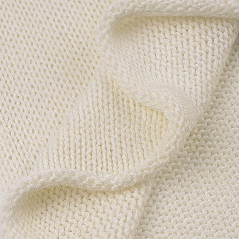 Style Core Aesthetics, New Style Trends - Star Embroidery Knitted Top Style Core Aesthetics, New Style Trends - Star Embroidery Knitted Top