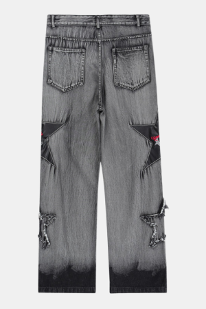 Style Core Aesthetics, New Style Trends - 'Starred' Jeans