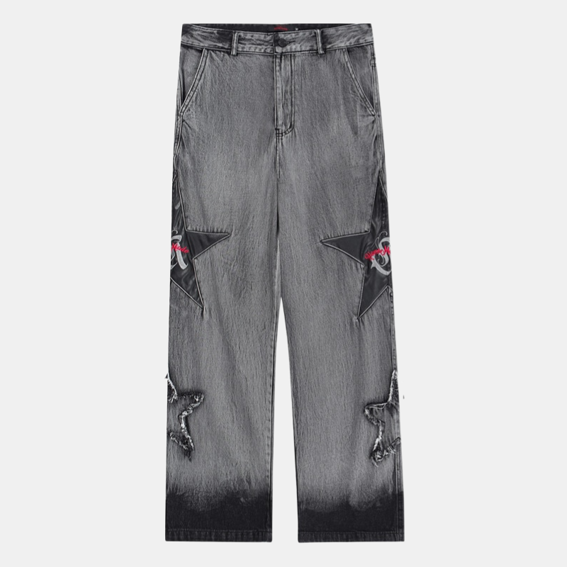 Style Core Aesthetics, New Style Trends - 'Starred' Jeans