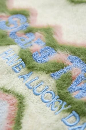 Style Core Aesthetics, New Style Trends - Stars Twinkle Fluffy Sweater Vest