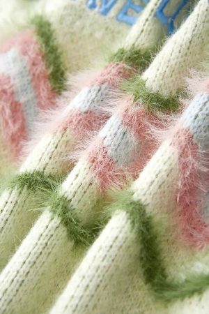 Style Core Aesthetics, New Style Trends - Stars Twinkle Fluffy Sweater Vest