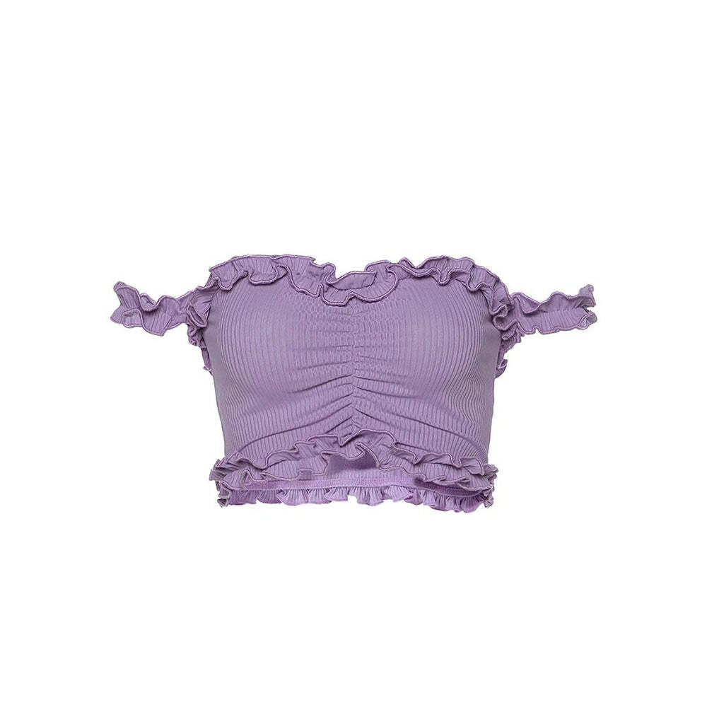 Style Core Aesthetics, New Style Trends - Steal Ur Crush Ribbed Top