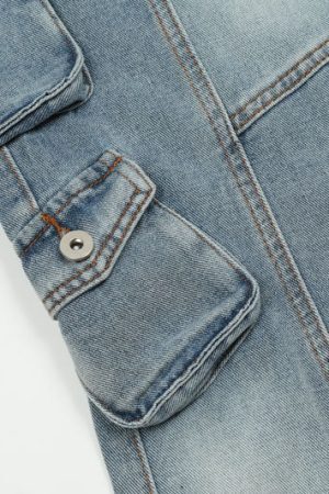 Style Core Aesthetics, New Style Trends - 'Stitch' Jeans