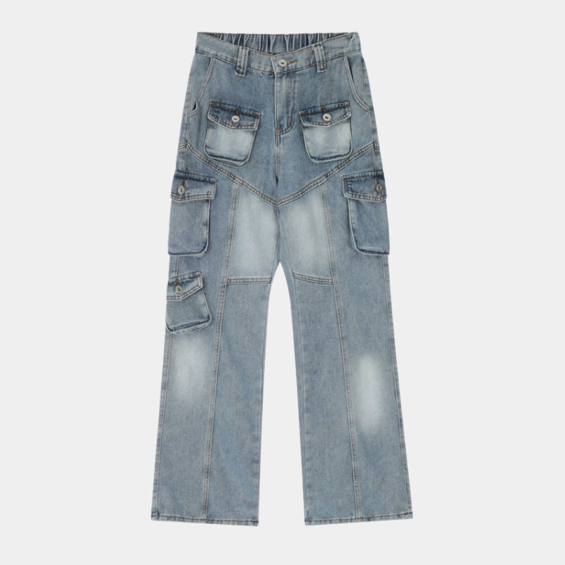 Style Core Aesthetics, New Style Trends - 'Stitch' Jeans