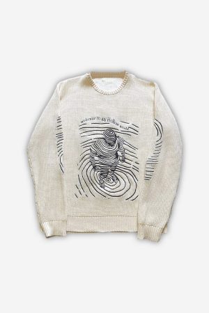 Style Core Aesthetics, New Style Trends - 'Storm' Knit Sweater