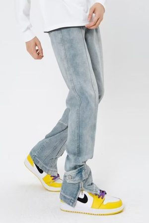Style Core Aesthetics, New Style Trends - 'Strap' Jeans