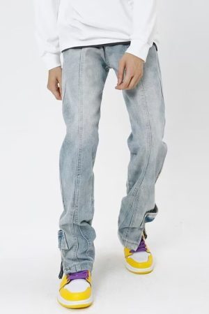 Style Core Aesthetics, New Style Trends - 'Strap' Jeans