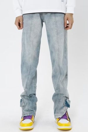 Style Core Aesthetics, New Style Trends - 'Strap' Jeans