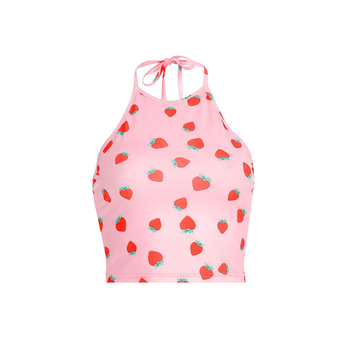 Style Core Aesthetics, New Style Trends - Strawberry Fields Halter Top