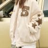 Style Core Aesthetics, New Style Trends - Street Embroidery Print Loose Baseball Jacket