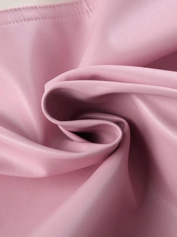 Style Core Aesthetics, New Style Trends - Striped Contrast Color Splice Leather Jacket Style Core Aesthetics, New Style Trends - Striped Contrast Color Splice Leather Jacket