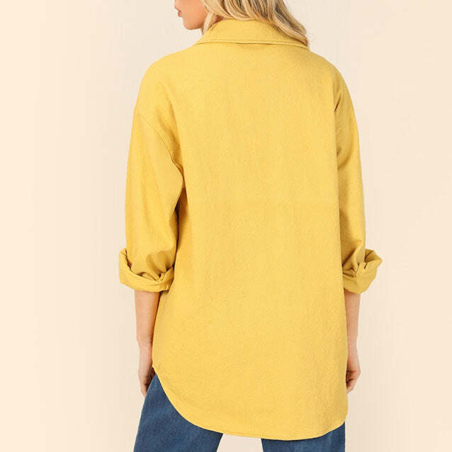 Style Core Aesthetics, New Style Trends - Sunshine Yellow Shirt Style Core Aesthetics, New Style Trends - Sunshine Yellow Shirt