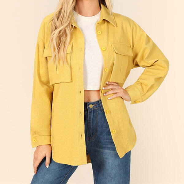 Style Core Aesthetics, New Style Trends - Sunshine Yellow Shirt Style Core Aesthetics, New Style Trends - Sunshine Yellow Shirt