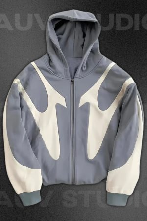 Style Core Aesthetics, New Style Trends - Sweat capuche vintage