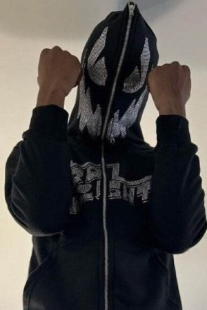 Style Core Aesthetics, New Style Trends - Sweat Strass Y2K