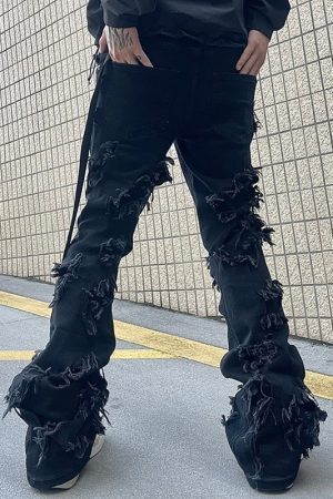 Style Core Aesthetics, New Style Trends - 'Tassel' Jeans