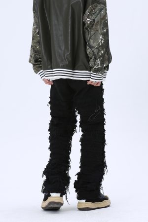 Style Core Aesthetics, New Style Trends - 'Tassle' Jeans