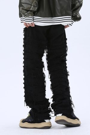 Style Core Aesthetics, New Style Trends - 'Tassle' Jeans