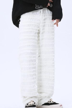 Style Core Aesthetics, New Style Trends - 'Tassle' Jeans