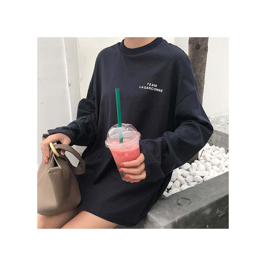 Style Core Aesthetics, New Style Trends - Team La Garconne Long Sleeve Tee