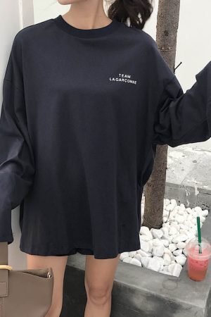 Style Core Aesthetics, New Style Trends - Team La Garconne Long Sleeve Tee