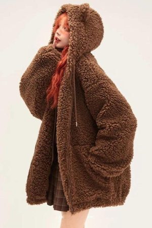 Style Core Aesthetics, New Style Trends - Teddy Bear Jacket