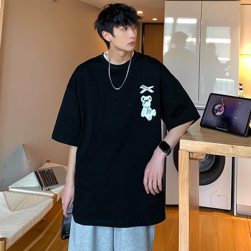 Style Core Aesthetics, New Style Trends - Teddy Bear Silhouette Tee