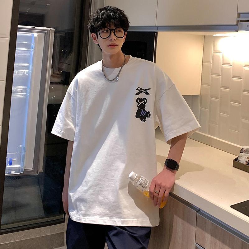 Style Core Aesthetics, New Style Trends - Teddy Bear Silhouette Tee Style Core Aesthetics, New Style Trends - Teddy Bear Silhouette Tee