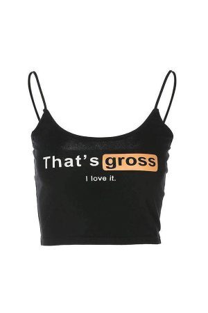 Style Core Aesthetics, New Style Trends - That's Gross Skinny Tank