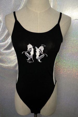 Style Core Aesthetics, New Style Trends - The Angel Devil Bodysuit