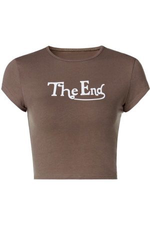 Style Core Aesthetics, New Style Trends - The End Crop Top
