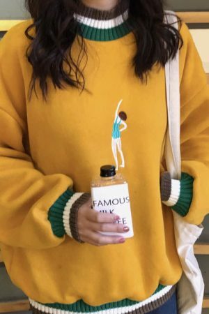 Style Core Aesthetics, New Style Trends - The Gymnast Sweatshirt