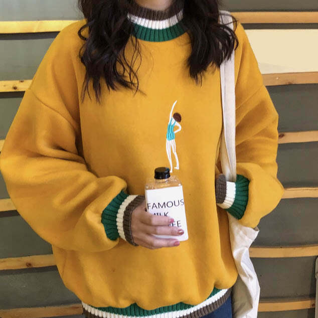 Style Core Aesthetics, New Style Trends - The Gymnast Sweatshirt