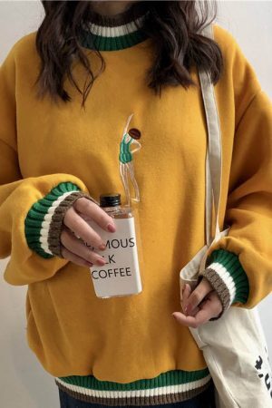 Style Core Aesthetics, New Style Trends - The Gymnast Sweatshirt