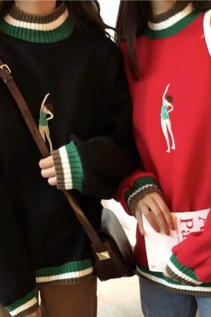 Style Core Aesthetics, New Style Trends - The Gymnast Sweatshirt