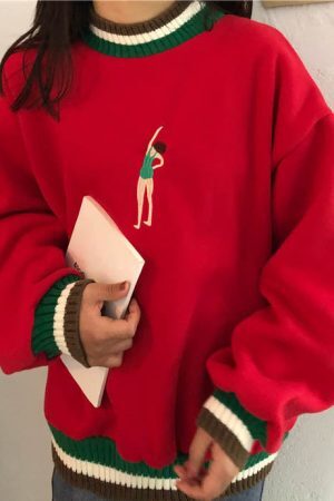 Style Core Aesthetics, New Style Trends - The Gymnast Sweatshirt