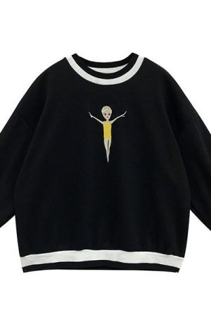 Style Core Aesthetics, New Style Trends - The Swimmer Sweatshirt