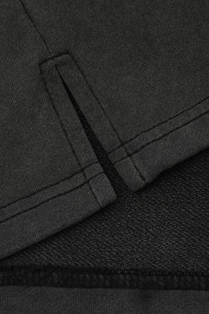 Style Core Aesthetics, New Style Trends - 'The Throne' Ripped Cotton Sweater