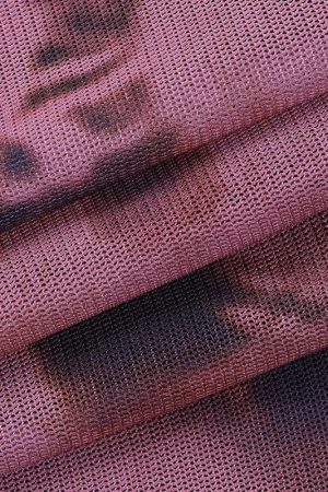 Style Core Aesthetics, New Style Trends - Tie Dye Mesh Mini Skirt