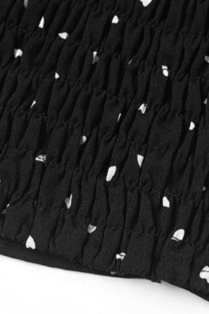 Style Core Aesthetics, New Style Trends - Tie Strap Heart Cropped Tank Top