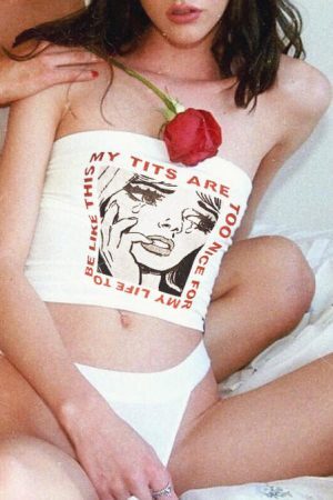 Style Core Aesthetics, New Style Trends - Too Nice Crop Tee