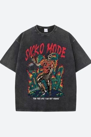 Style Core Aesthetics, New Style Trends - Travis Scott Sicko Mode Tee
