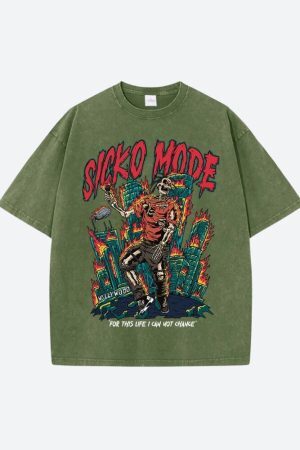 Style Core Aesthetics, New Style Trends - Travis Scott Sicko Mode Tee