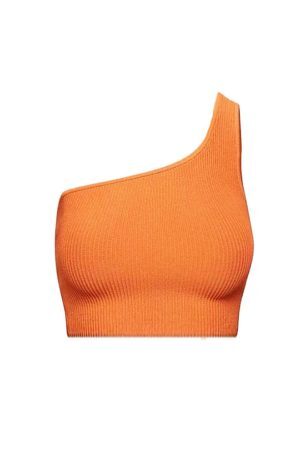 Style Core Aesthetics, New Style Trends - Tropical Baby Ribbed Top