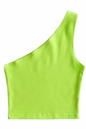 Style Core Aesthetics, New Style Trends - Tropical Baby Ribbed Top