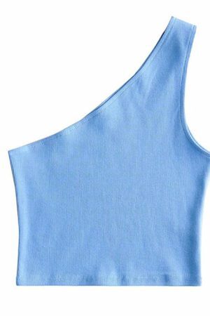 Style Core Aesthetics, New Style Trends - Tropical Baby Ribbed Top