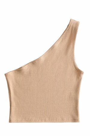 Style Core Aesthetics, New Style Trends - Tropical Baby Ribbed Top