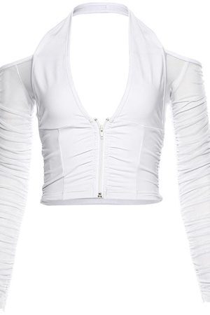 Style Core Aesthetics, New Style Trends - Trouble Maker Gloved Long Sleeve Top