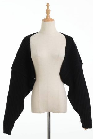 Style Core Aesthetics, New Style Trends - Tumblr Aesthetic Knitted Crop Sweater